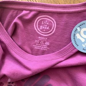 Life Is Good Tops - Life is Good t shirt , NWT, size XXL Life Is Good Tops - Life is Good t shirt , NWT, size XXL